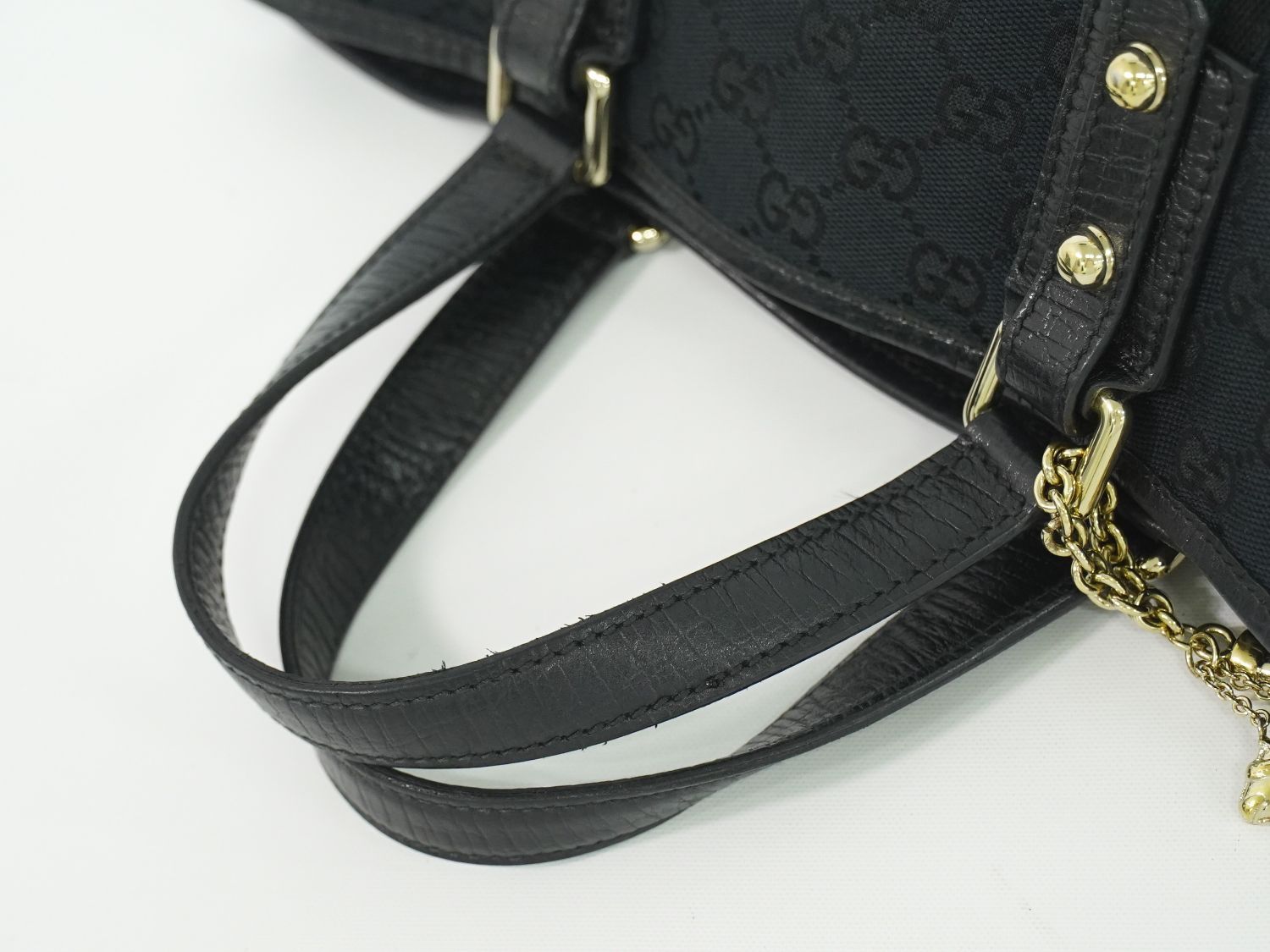 本物 グッチ GUCCI シェリーライン GGキャンバス トートバッグ