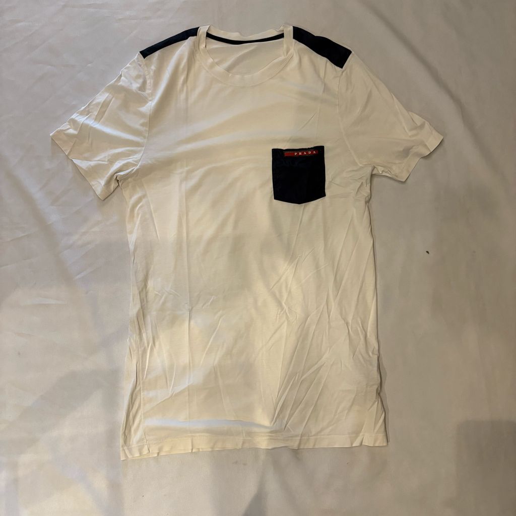 PRADA SPORT プラダスポーツ NYLON POCKET T-SHIRT 半袖Tシャツ