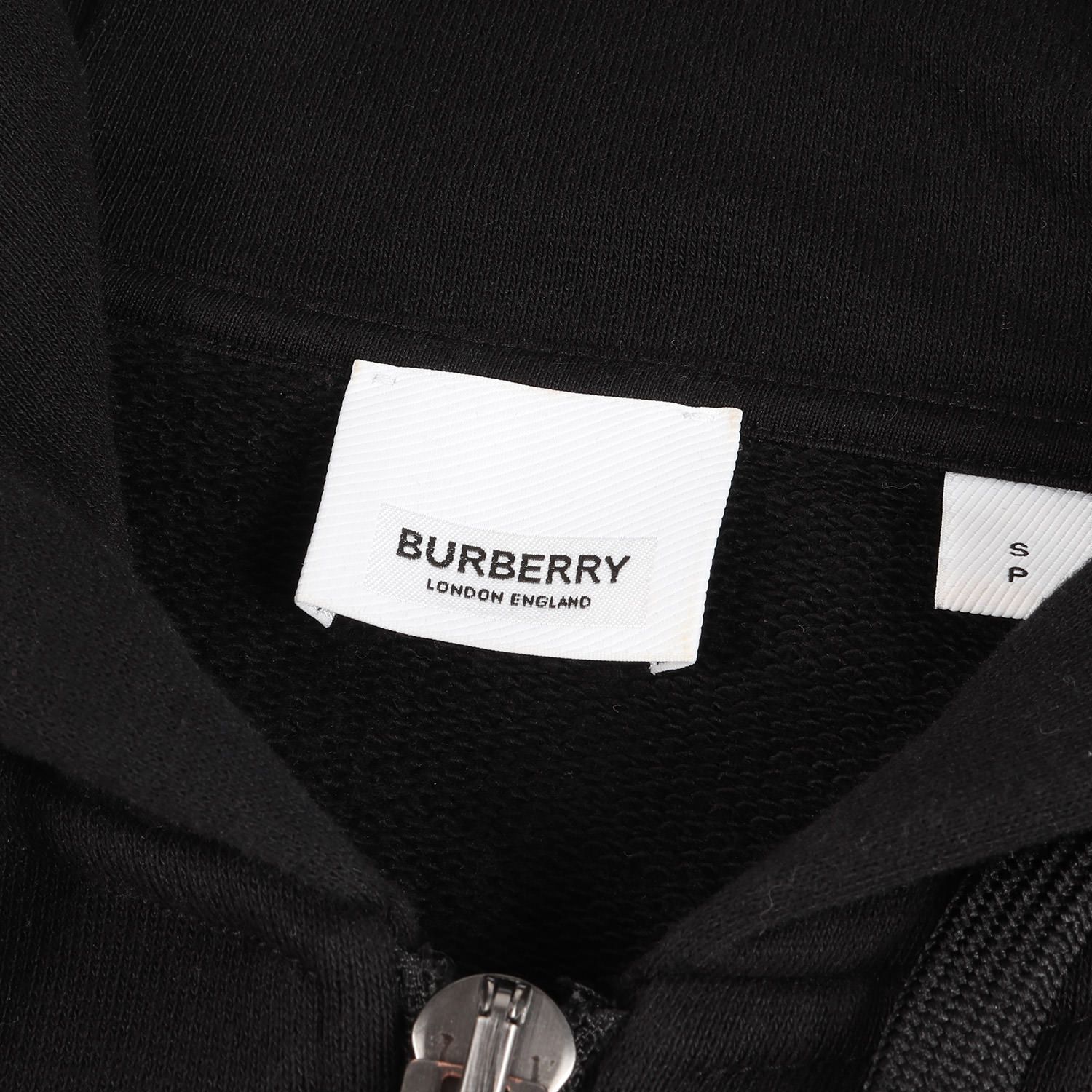 BURBERRY バーバリー パーカー アームスリーブ ノバチェック ラバー