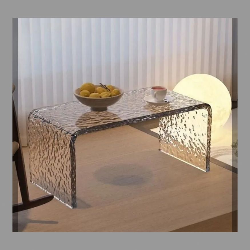 アクリル透明フローリング窓付き茶テーブルシンプル畳ローテーブル寝室窓台ベッド上小テーブル家庭用 MARWIL-DEMENAGEMENTS_CH