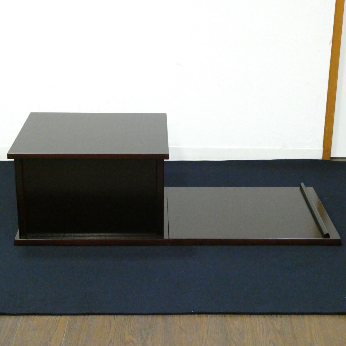 茶道具　即中斎好　溜塗　糸目　小袋棚　表千家　棚物　稽古　茶会 茶道具 即中斎好 溜塗 糸目 小袋棚 表千家 棚物 稽古 茶会