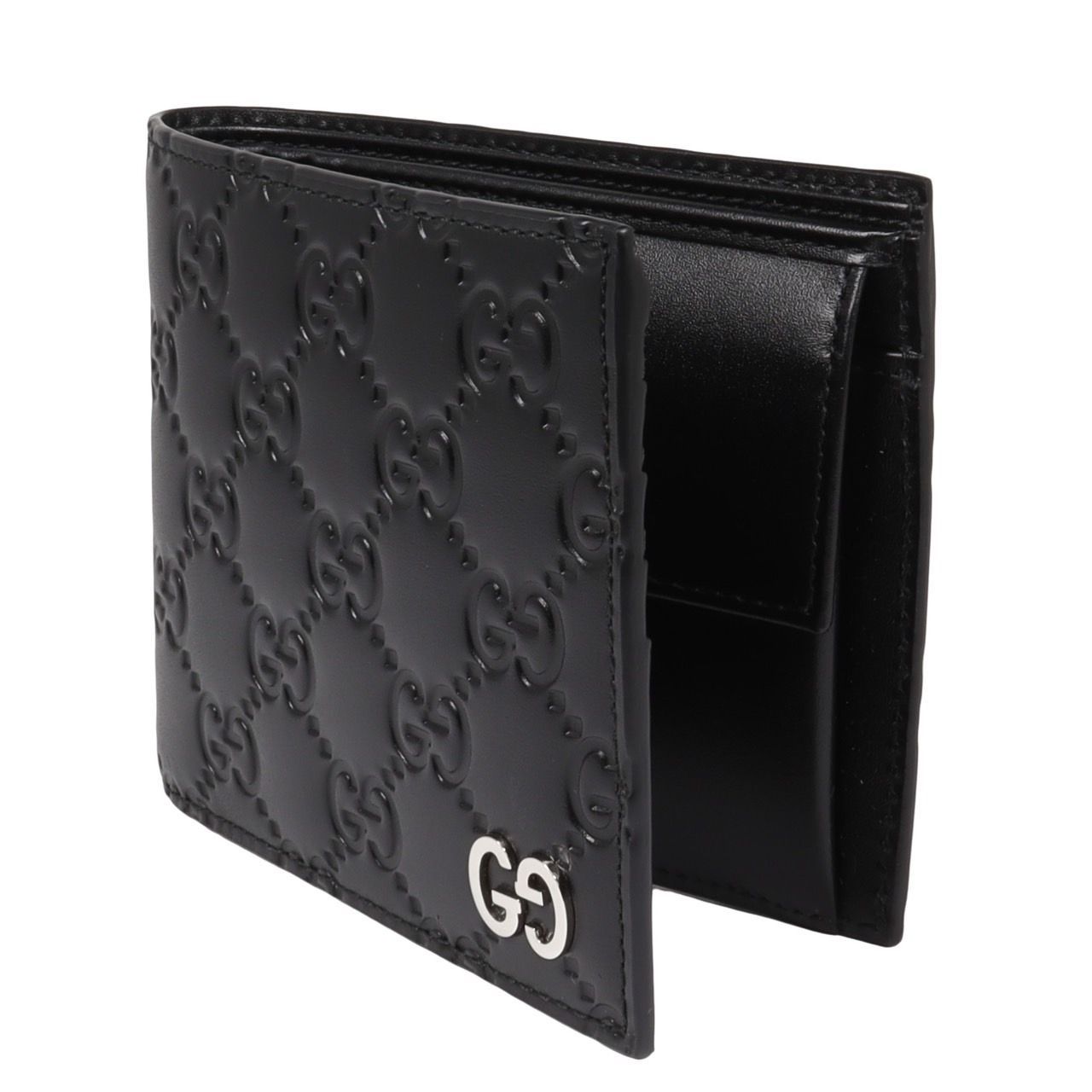 GUCCI グッチ グッチシマ シグネチャー レザー コインウォレット