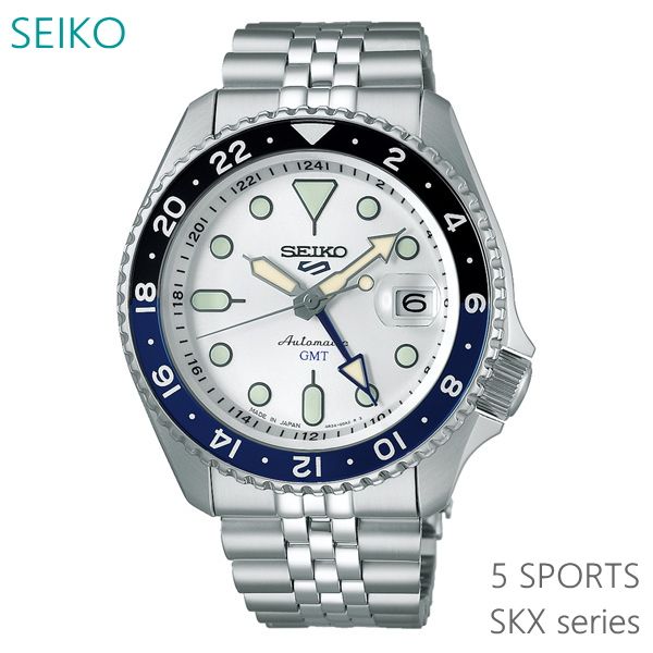 【正規販売店】 メンズ 腕時計 セイコー５スポーツ 自動巻 SBSC017 