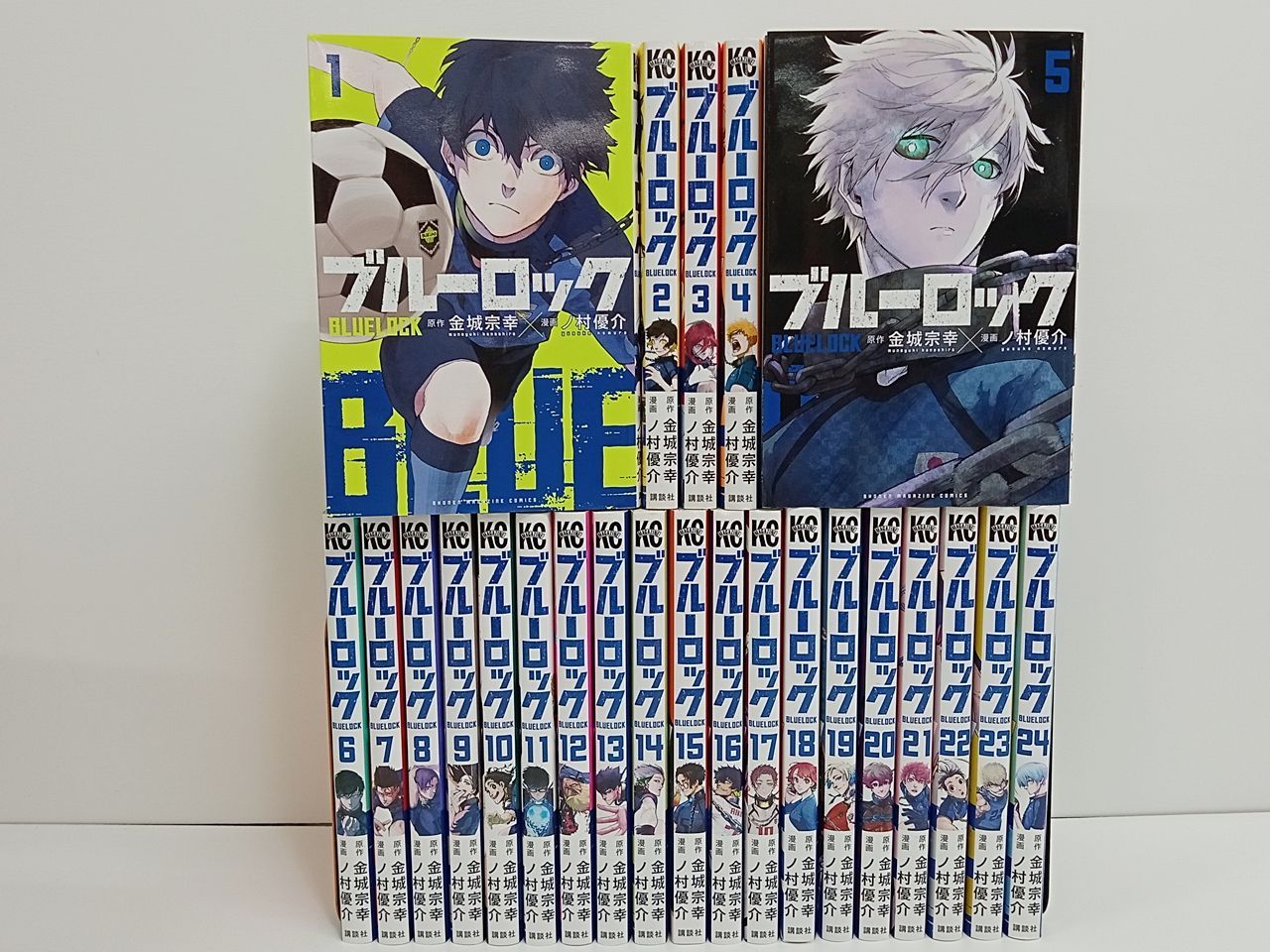 ブルーロック 1巻～24巻 セット 金城宗幸 ノ村優介 中古 [MB