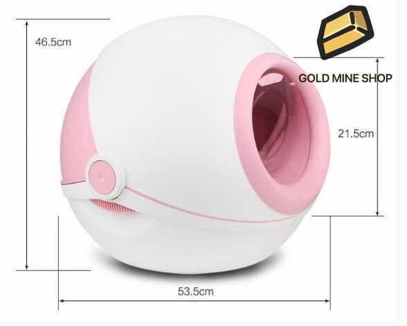 猫 トイレ 自動 猫 トイレ 大型 ドーム 完全密閉型丸猫 トイレ、防滴 脱臭機能付き 取り外し可能