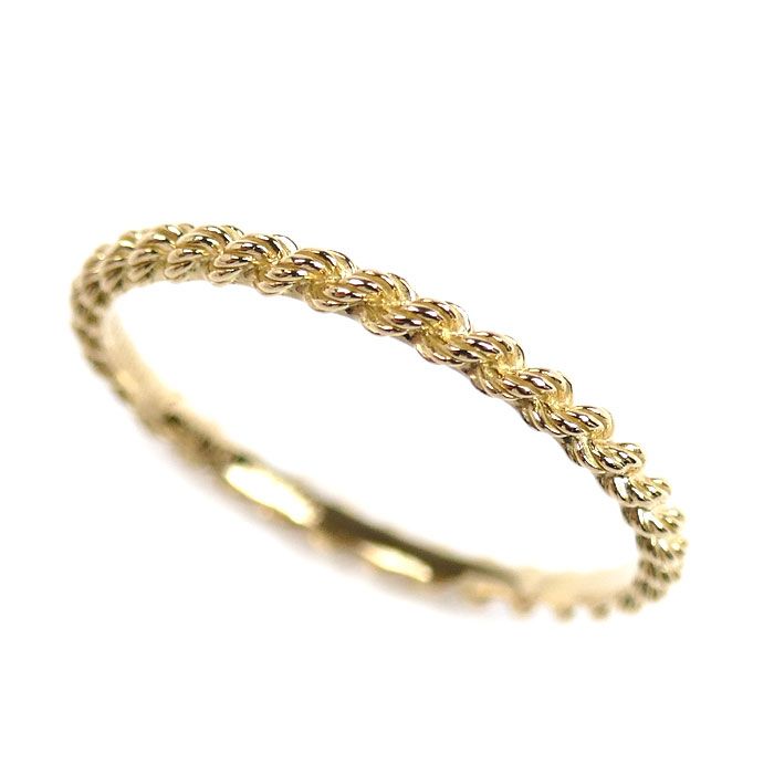 BOUCHERON ブシュロン リング K18WG 9.5 4808525F0002 BOUCHERON Boucheron ブシュロン ロゴ リング・指輪 K18ホワイト