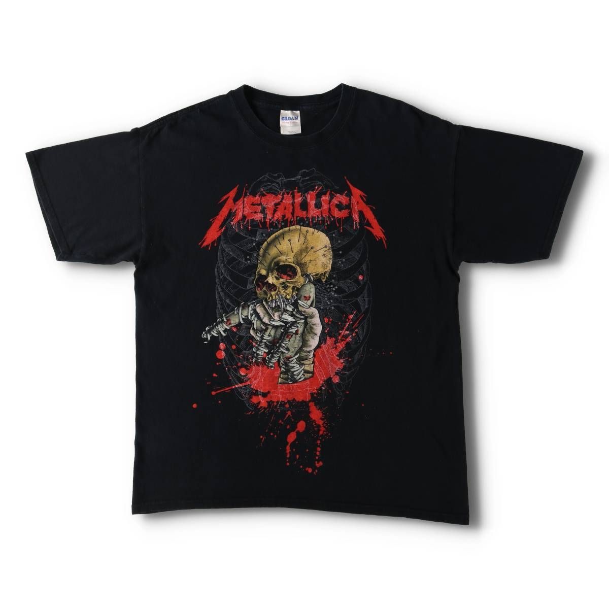 古着 00年代 ギルダン GILDAN llica メタリカ 購入 バンドTシャツ バン