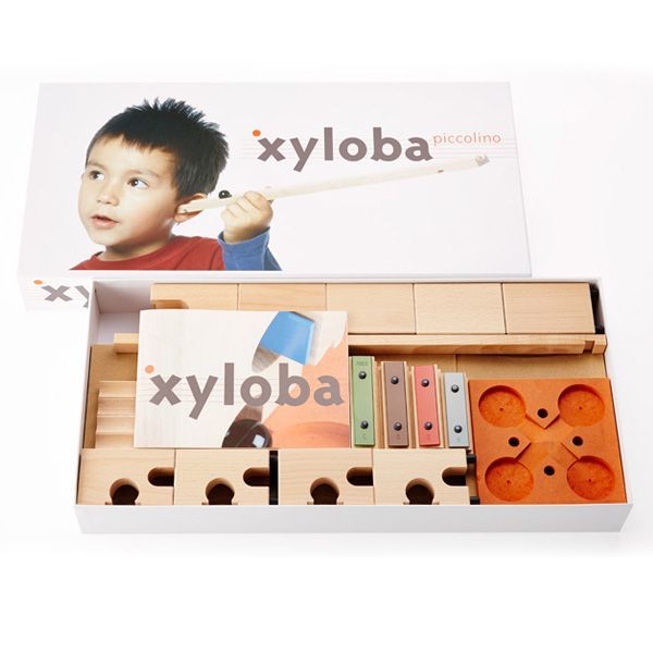 サイロバ ピッコリーノ 入門セット マーブルラン 木製 xyloba スイス 木のおもちゃ ブロック 組み立て 鉄琴 男の子 女の子 5歳 6歳 7歳 8歳 小学生 誕生日 プレゼント おしゃれ インテリア 音感 構成力 卒園祝い