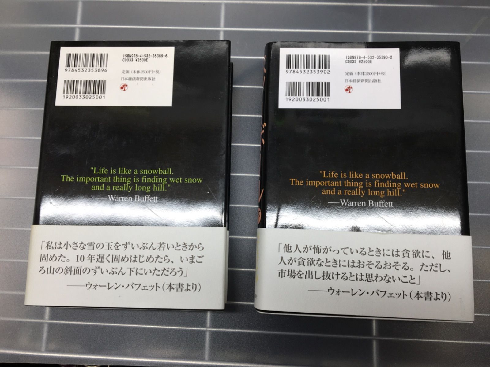 ウォーレン・バフェット伝 上下2冊 - ビジネス