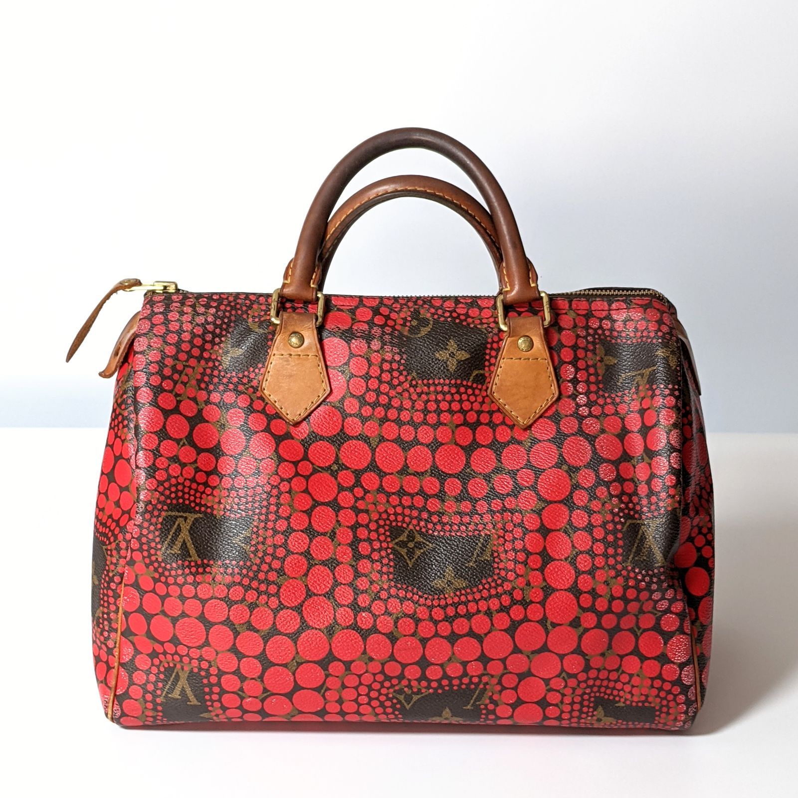 ルイヴィトン M40693 草間彌生コラボ スピーディ30 ミニボストンバッグ