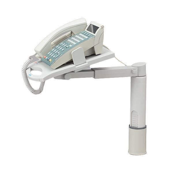 アスカ テレホンスタンド ブリッジ引寄せ 高さ調整タイプ TS 7053 1台 組立品