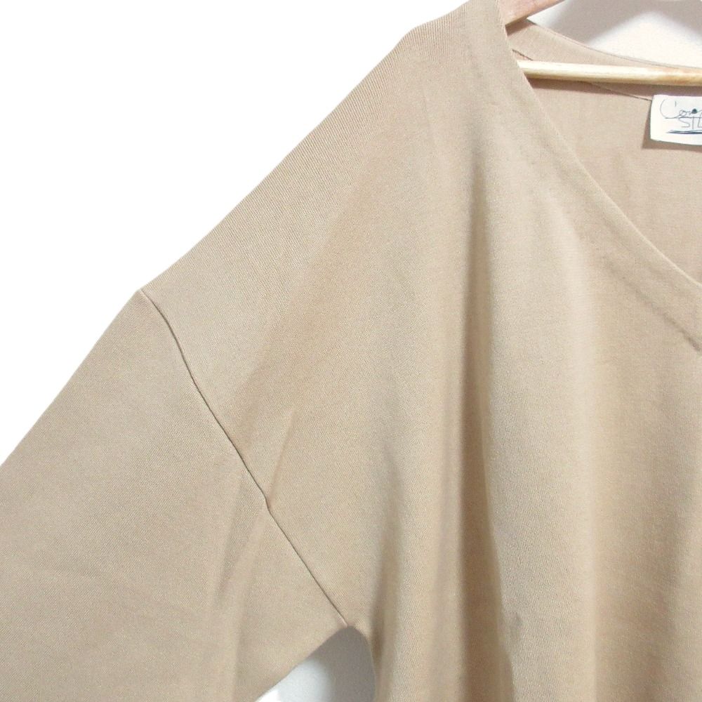 未使用 Chaos カオス ロングスリーブ Vネック ペシューオーバー プル  