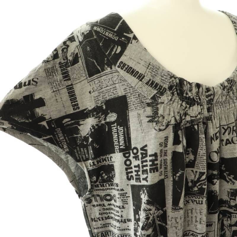 【HYSTERIC GLAMOUR】ワンピース　チュニック　黒　レディースM相当 HYSTERIC GLAMOUR ワンピース、チュニック｜ファッション