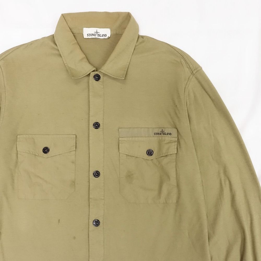 STONE ISLAND ストーンアイランド ミリタリー シャツ 長袖 ワーク 
