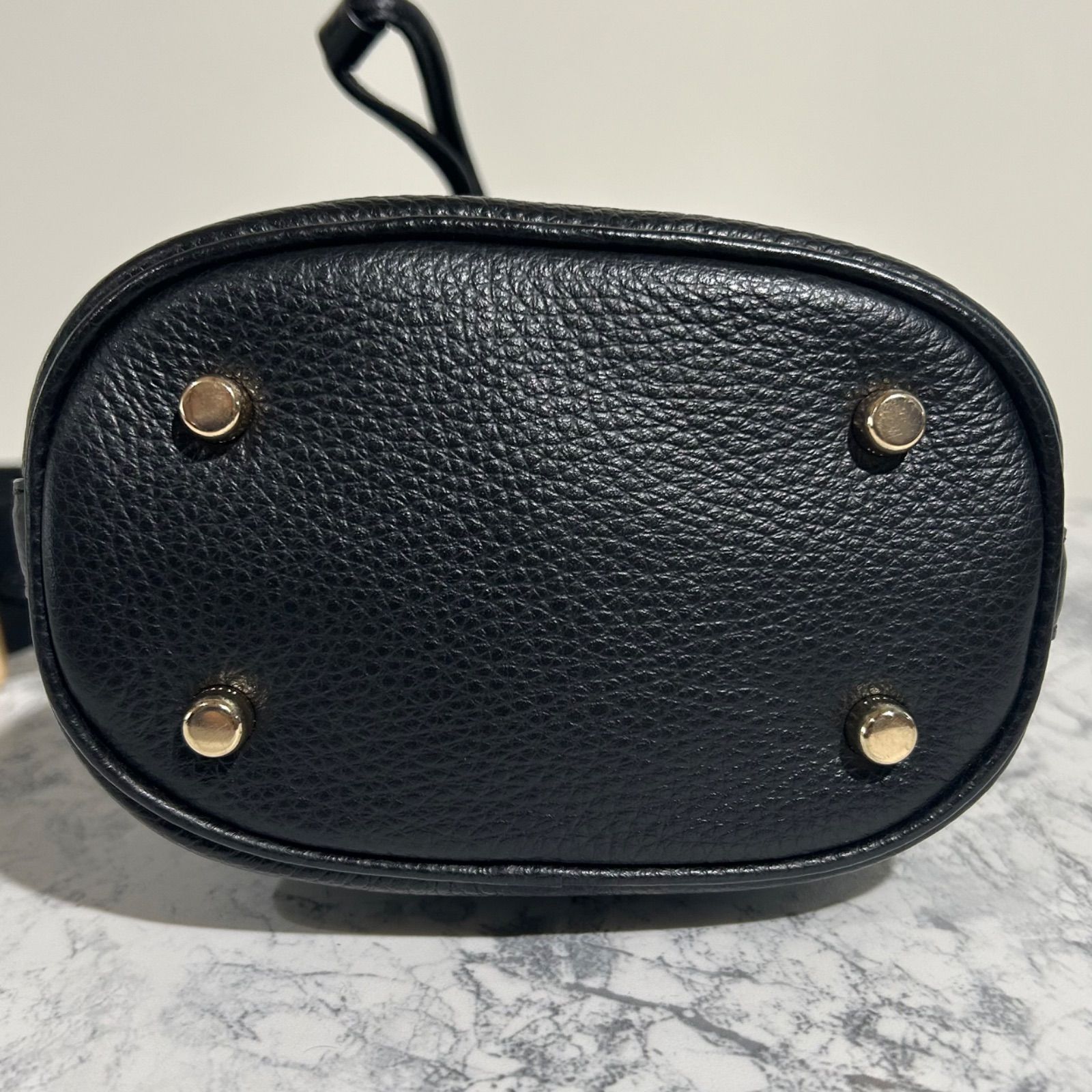 美品】 COACH コーチ ハンドバッグ デンプシー ドローストリング