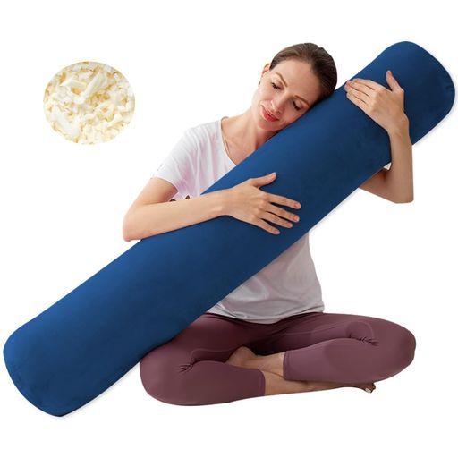 抱き枕だきまくらだき枕枕円筒型90x20cm裁断メモリーフォームとPP綿充填円柱クッションロングクッションだきまくら大きいサイズ男女兼用横向き寝人気プレゼントボディーピロ取り外しカ…