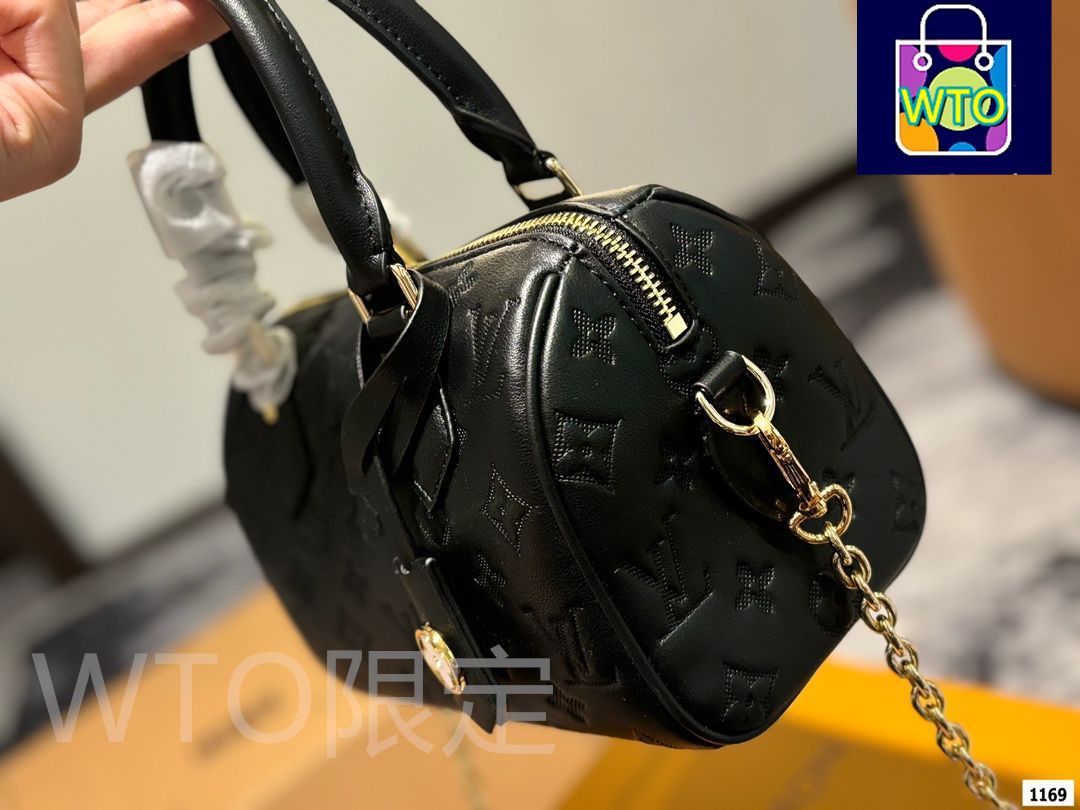 Lv speedy枕バッグ斜めショルダーバッグ、すっきりシンプル