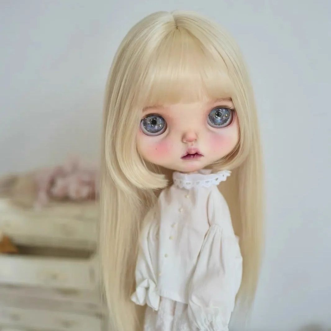 ブライスモヘアウィッグA-4 ブライスモヘアウィッグA44 モヘア 9ー10