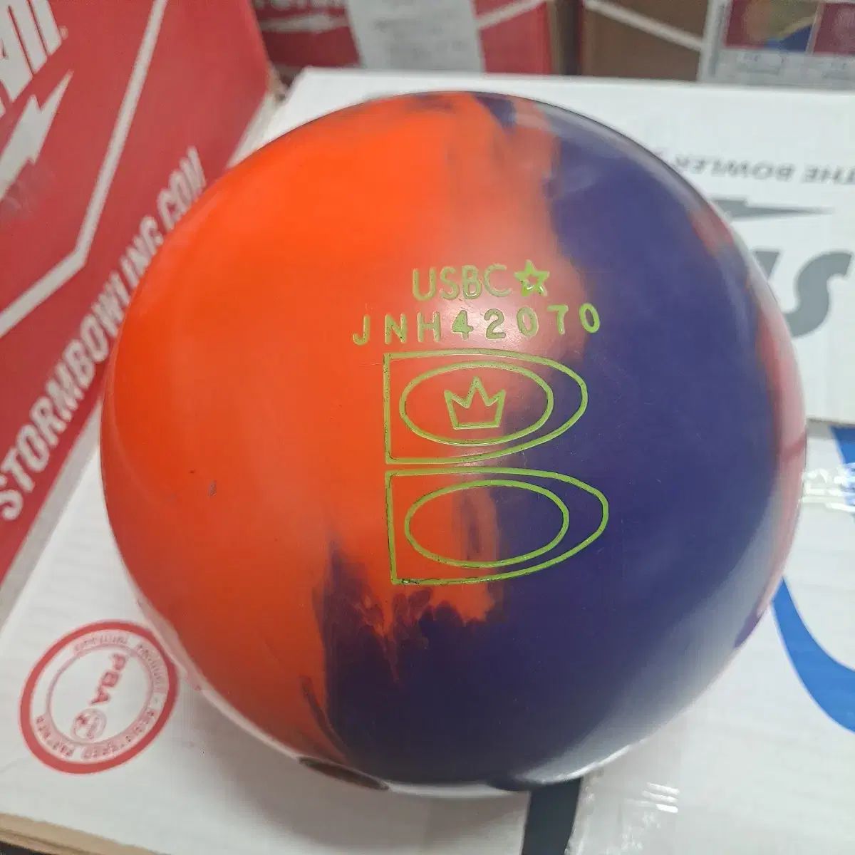 ボウリングボール- 15 ポンド ブランズウィック ゼニス 1 評価 フックボール-2本の指 すみやかに 利用します