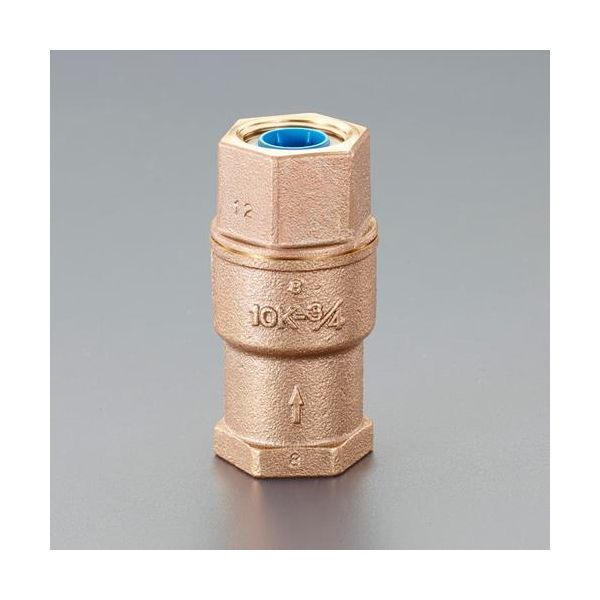 【新品・７営業日以内発送】【個人宅配送】【即納在庫品】エスコ EA465BA-6 Rc 3／4” リフトチャッキバルブ 給水用／竪形／青銅製 EA465BA6【沖縄離島販売】