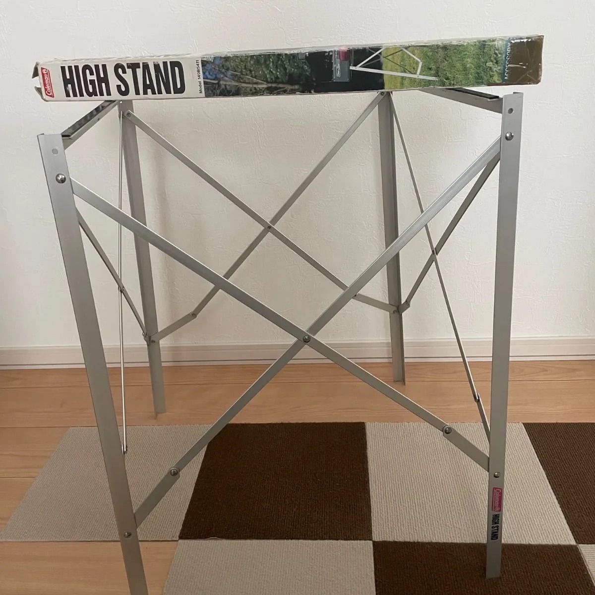 コールマン ハイスタンド 箱付き ツーバーナースタンド クーラー