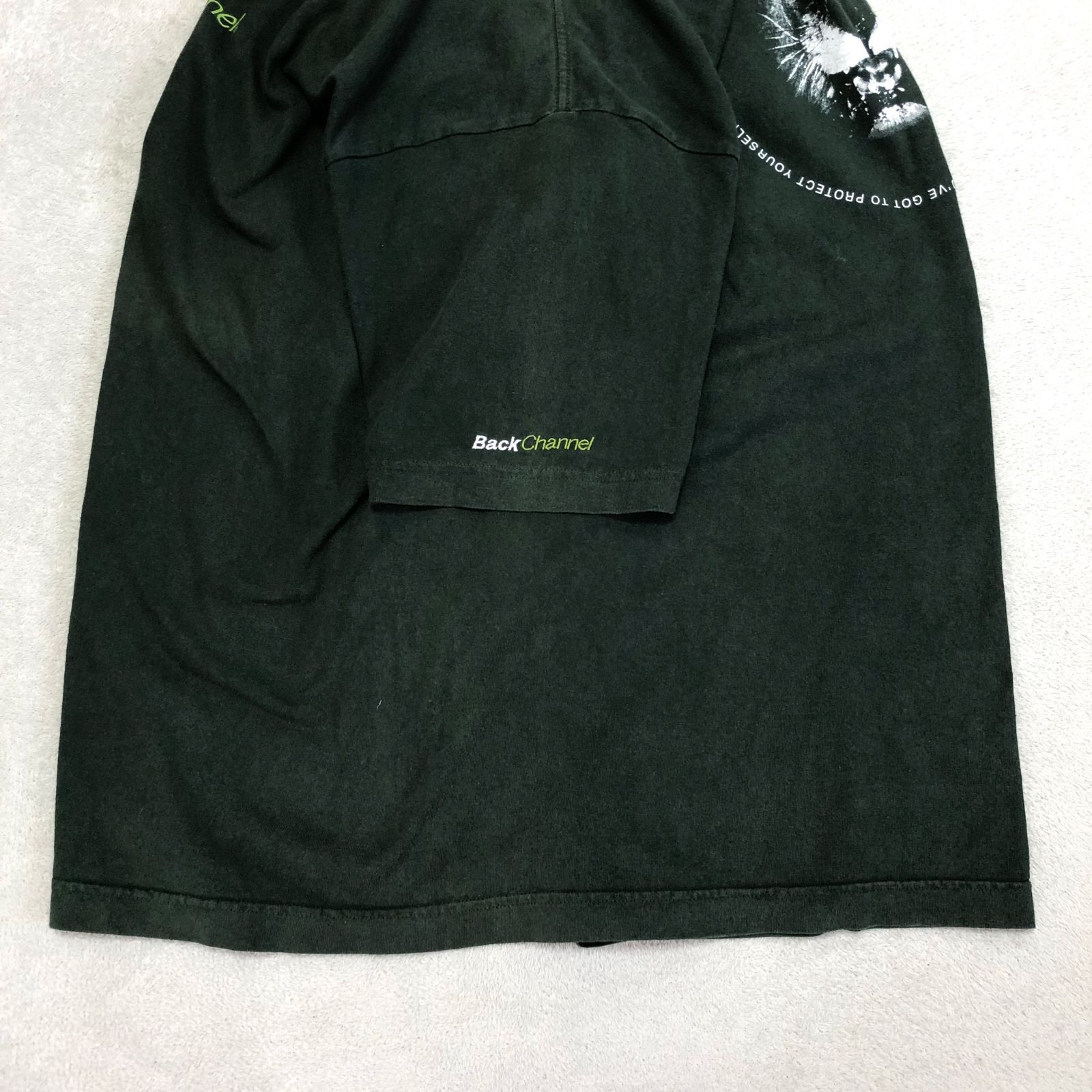 Back Channel ショートスリーブTシャツ 半袖カットソー 両面