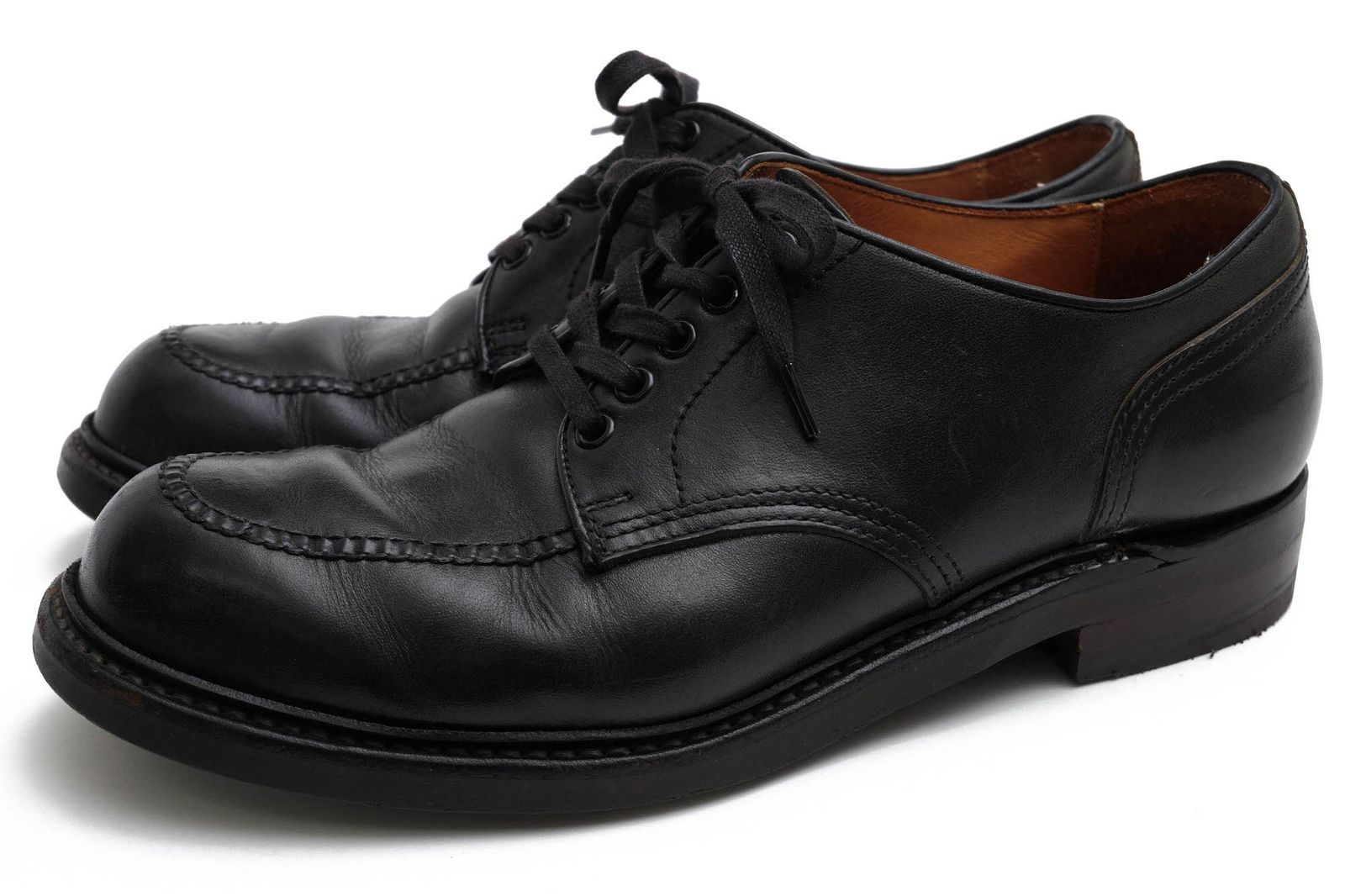 フィグベル／PHIGVEL MAKERS＆Co. シューズ ビジネスシューズ 靴 ビジネス メンズ 男性 男性用 レザー 革 本革 ブラック 黒 PMN-SH-01 U-TIP WORK SHOES スキンステッチ Uチップ グッドイヤーウェルト製法