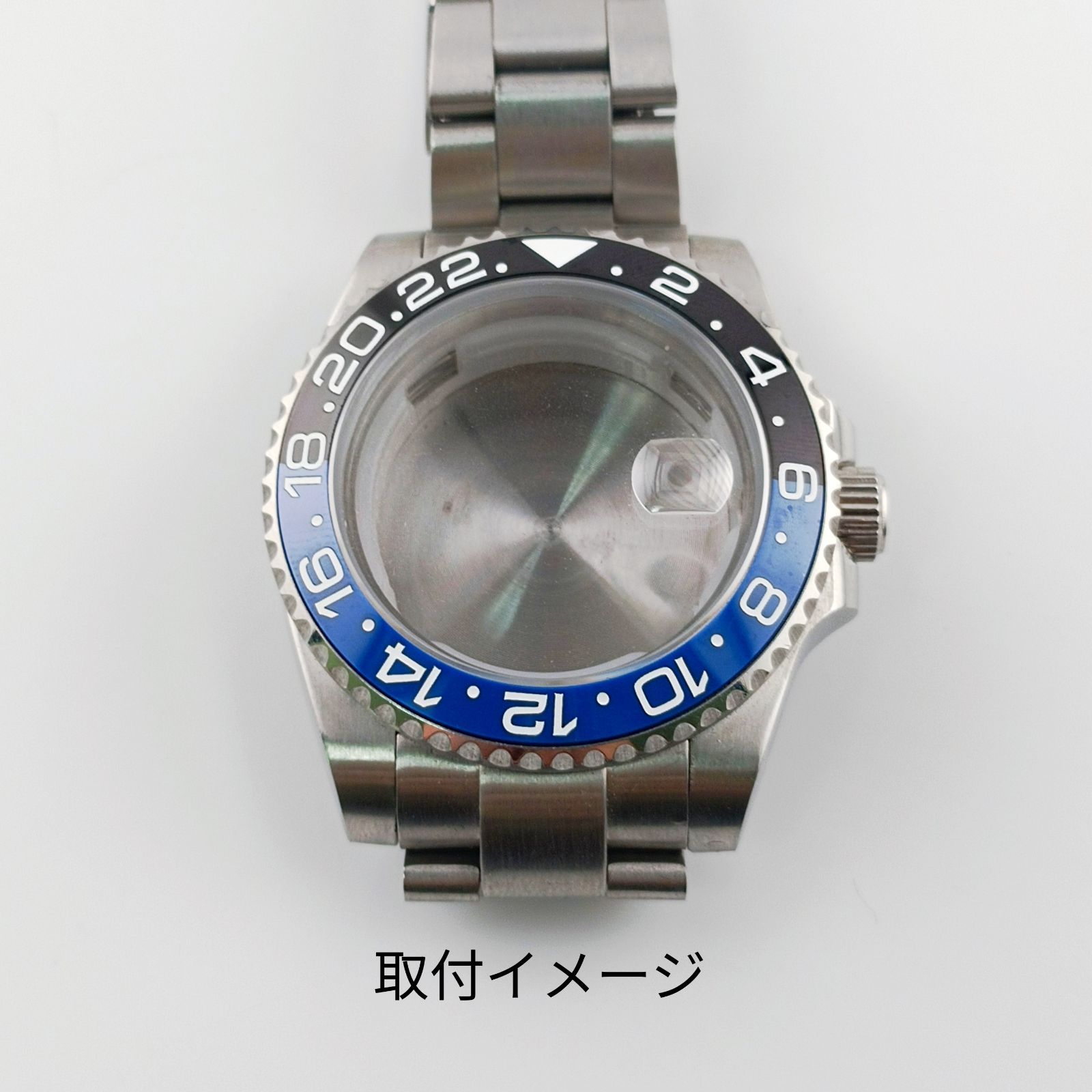 腕時計 修理用 社外部品 ベゼル枠&インサート (タキメーター) 【対応 
