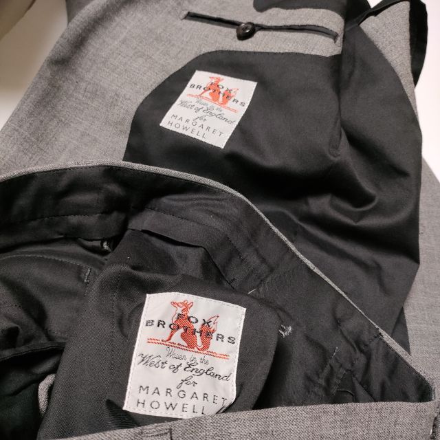 MARGARET HOWELL/FOX BROTHERS スーツ マーガレットハウエル