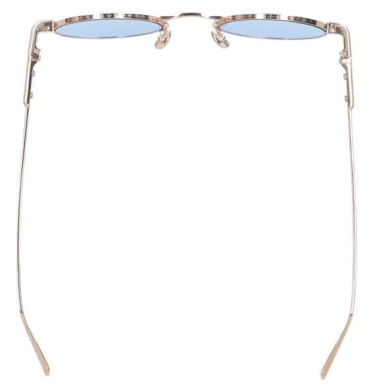 クロムハーツ CLAPPER オーバルフレームゴールドサングラス メンズ 48  