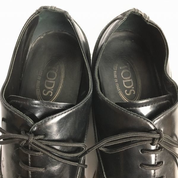 試着交換OK！TOD'S トッズ【size10 28.5〈黒/BLACK】イタリア製 内羽根