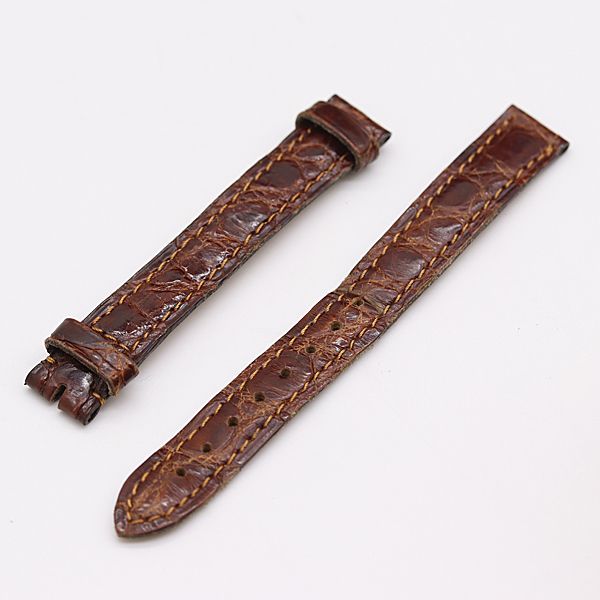 カルティエ Cartier 12mm レザーベルト 革ベルト 尾錠なし ホワイト