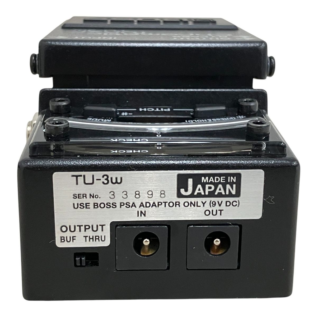 BOSS 技 WAZA CRAFT TU-3W ペダル型チューナー エフェクター