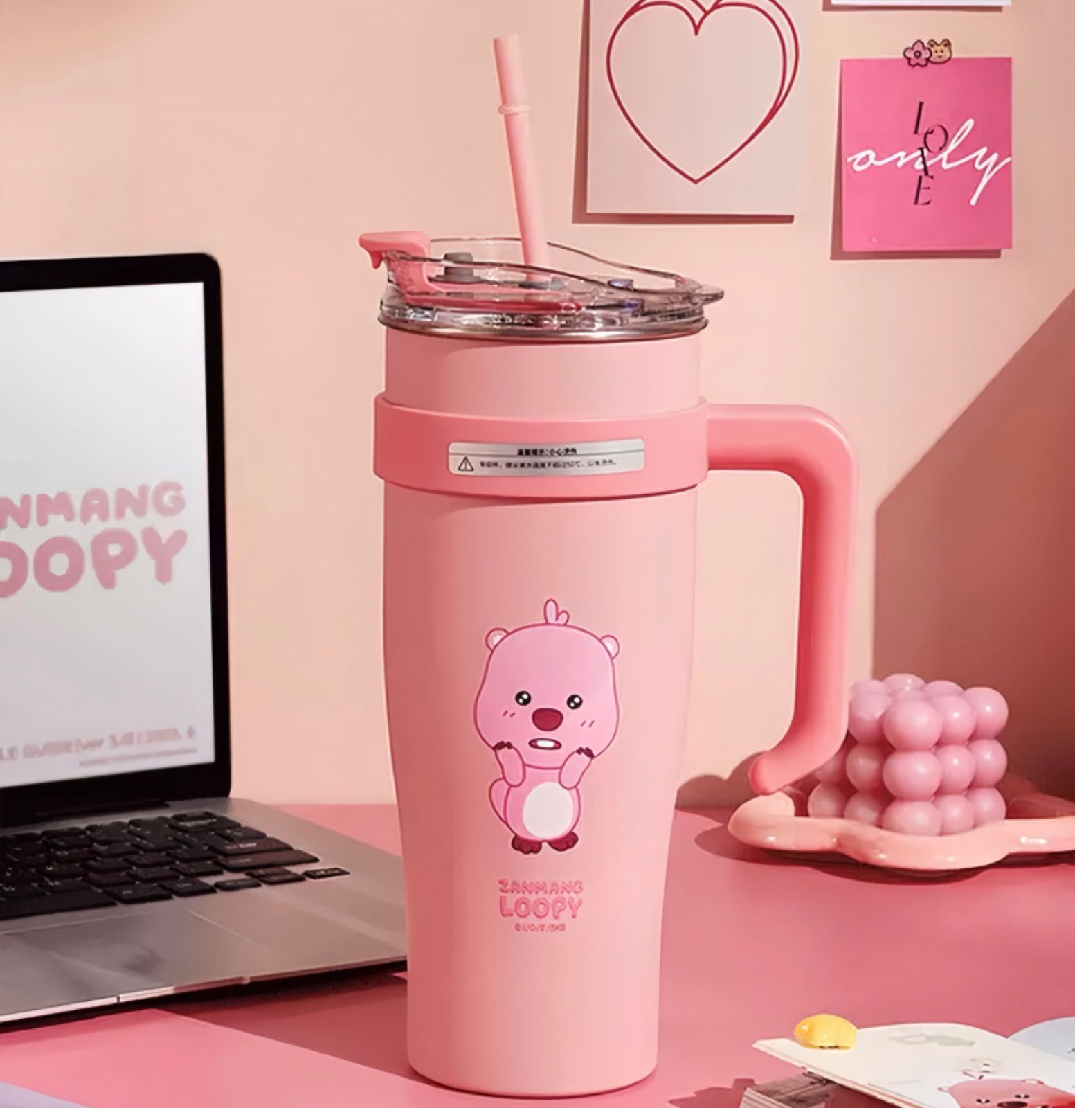 新品未使用品】日本未発売 ルーピー タンブラー loopy じゃん