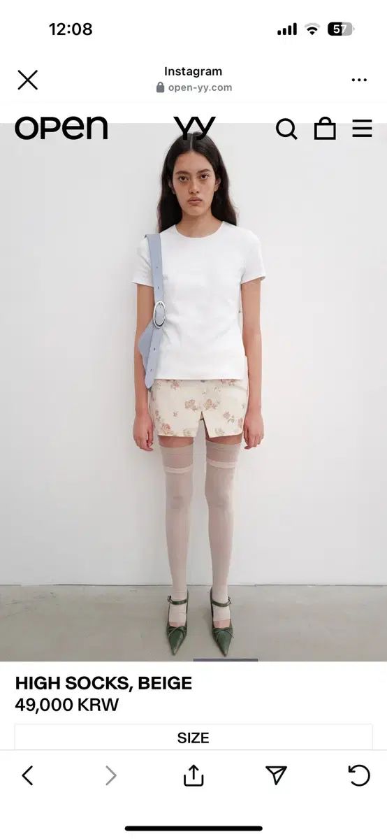 Open yy 開く ワイワイ The Open Product ザオープンプロダクト ハイソックス HIGH SOCKS