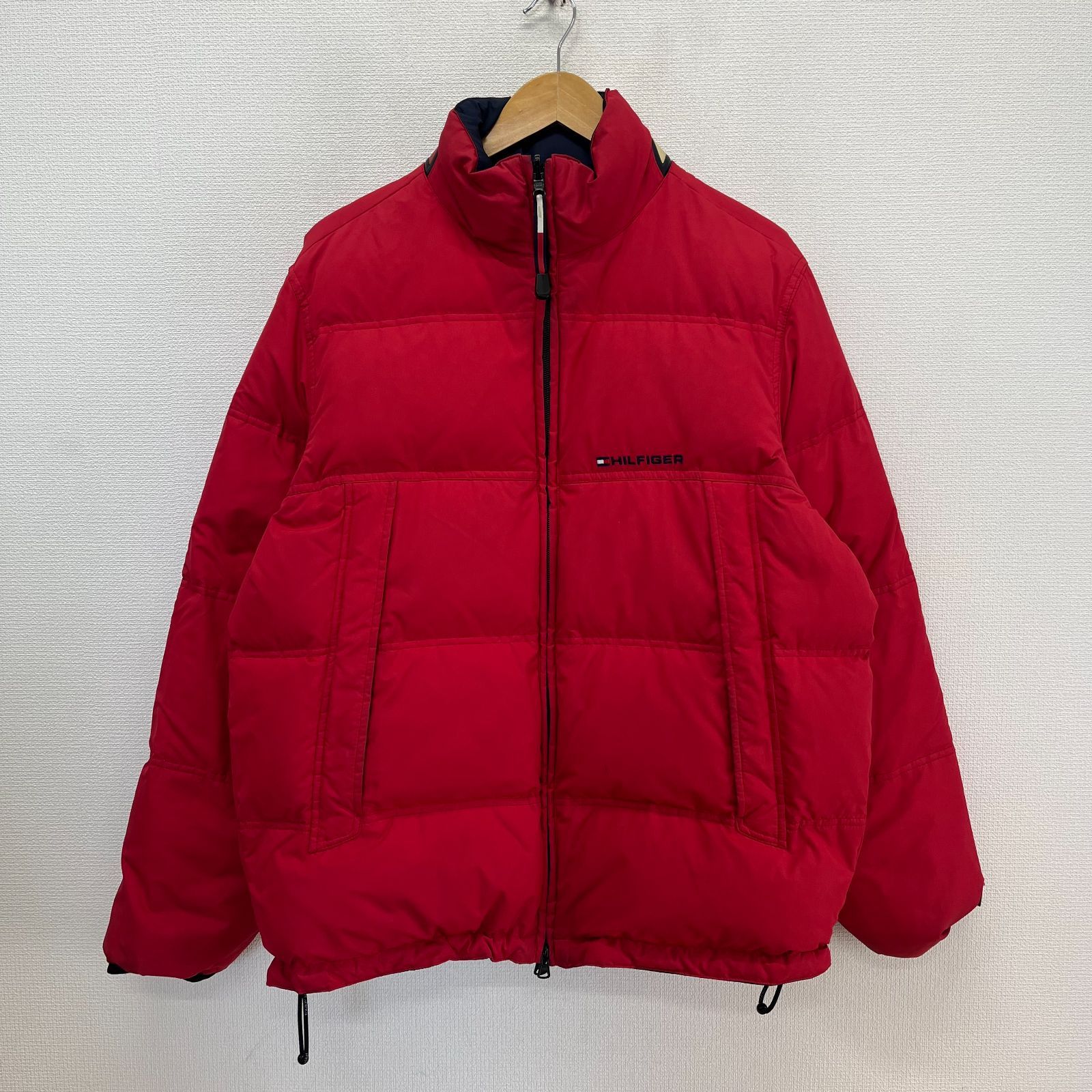TOMMY HILFIGER トミーヒルフィガー リバーシブル ダウンジャケット S 