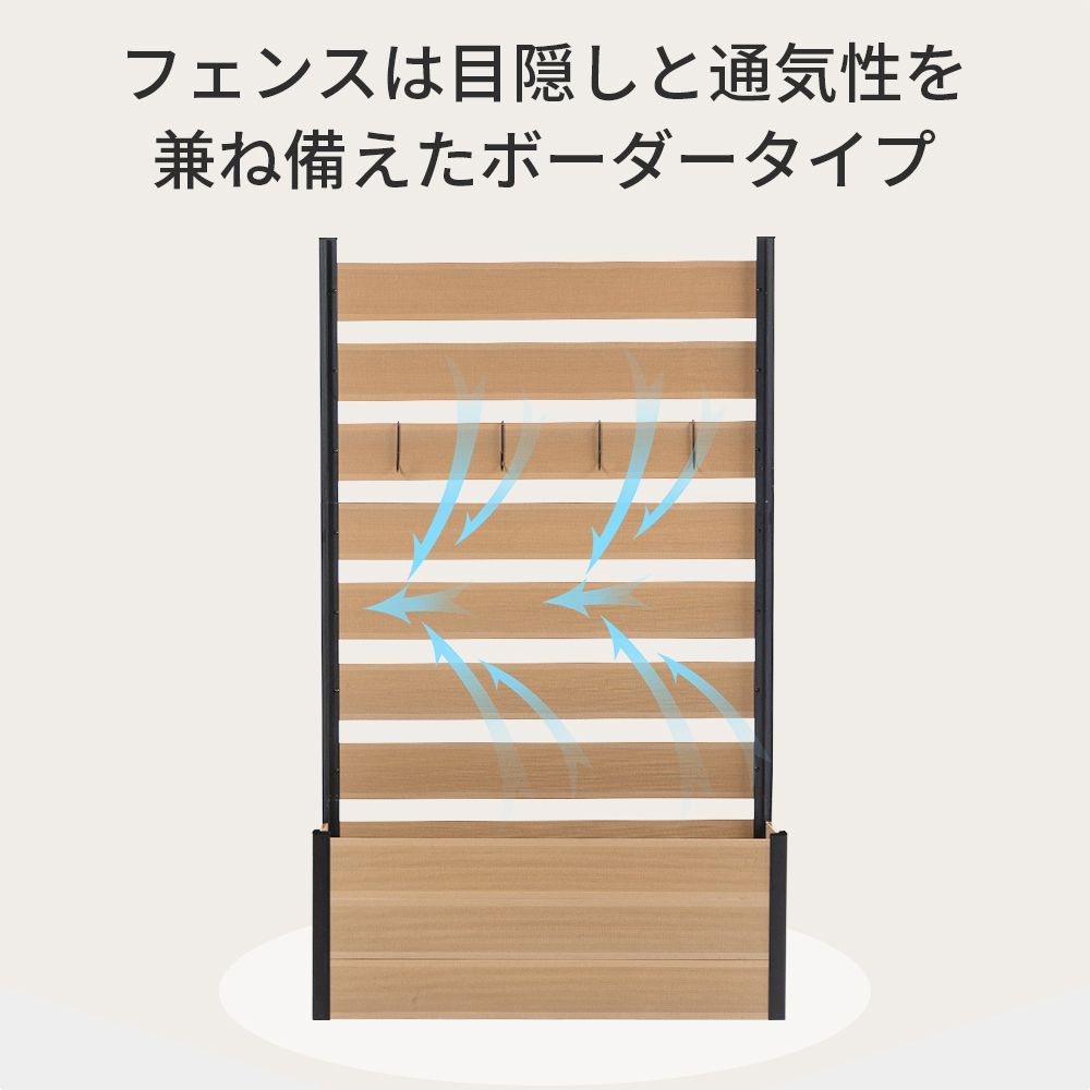 プランターフェンス