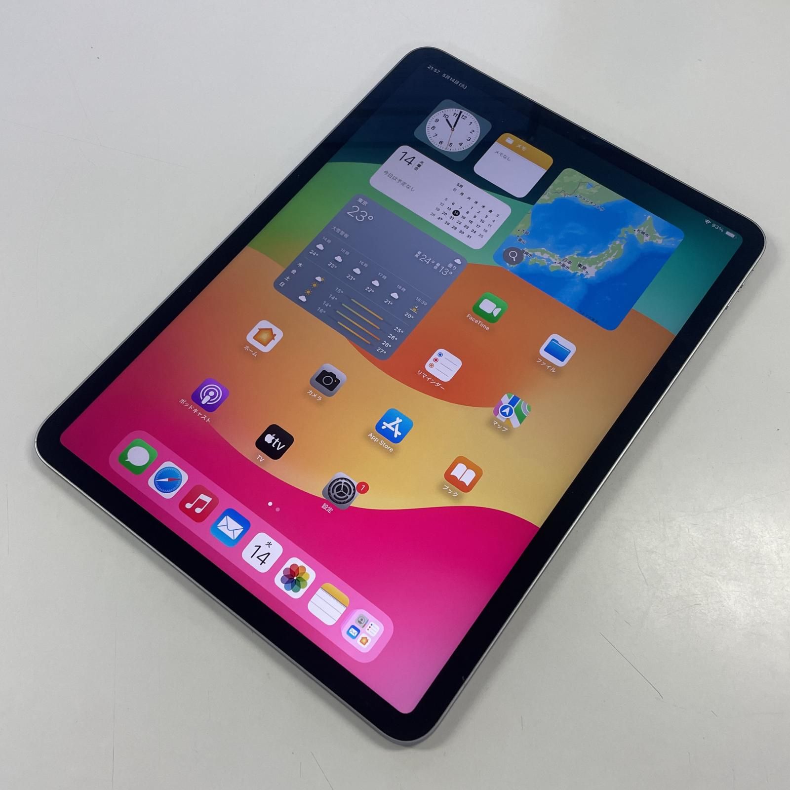 Wi-Fi 11インチiPad Pro(第4世代) WiFi 128GB スペースグレイ