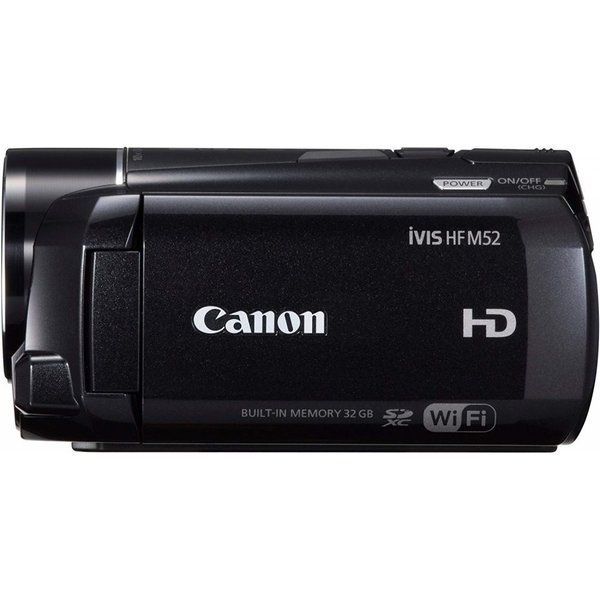 キヤノン Canon デジタルビデオカメラ iVIS HF M52 ブラック 光学10倍ズーム フルフラットタッチパネル IVISHFM52BK -  メルカリ