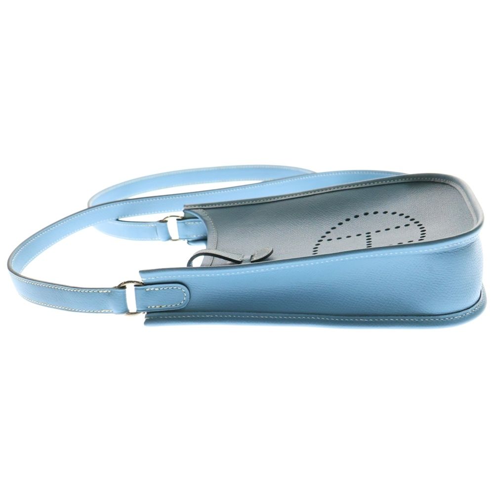 HERMES (エルメス) エブリンTPM ブルージーン エプソン シルバー