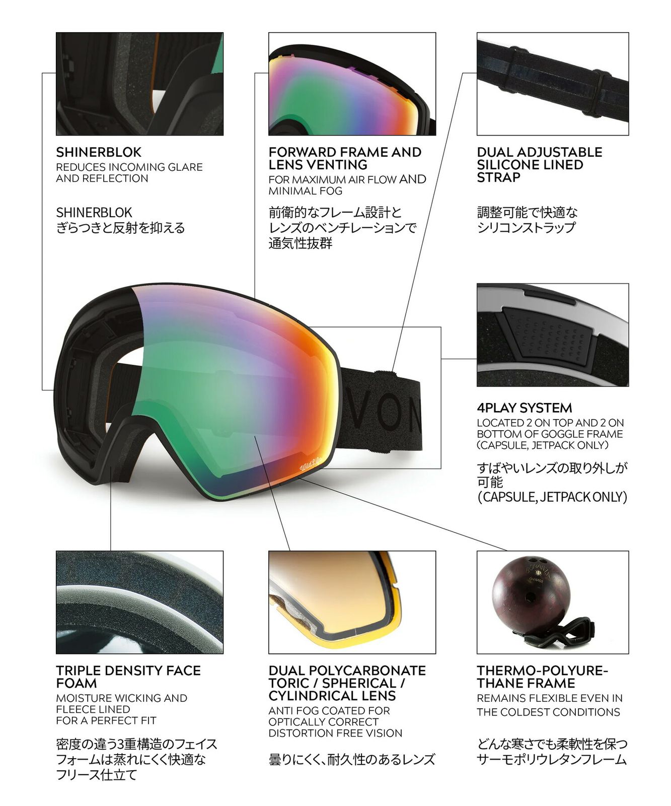 ムラスポ公式】新品 VONZIPPER ボンジッパー スノーボード