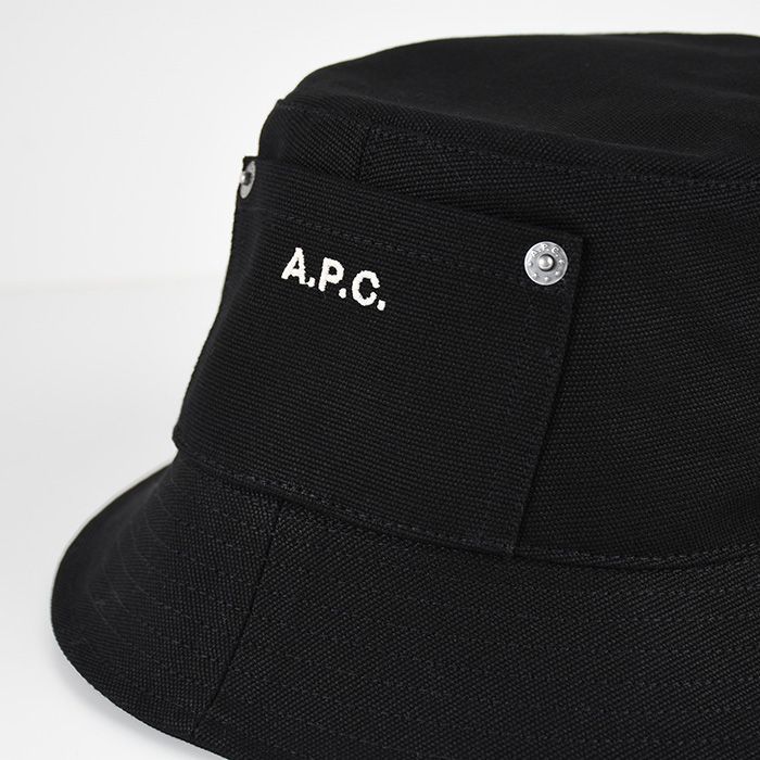 A.P.C. アーペーセー バケットハット ブラック 男女兼用 A.P.C