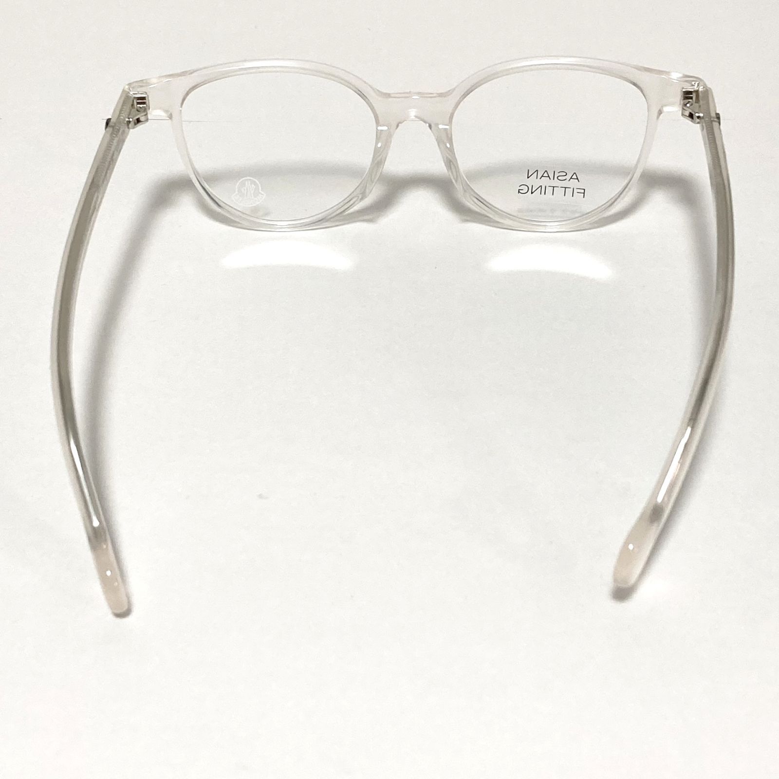 23369 モンクレール ML5156 クリアグレー セルフレーム メガネ 眼鏡-