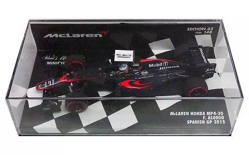 中古】ミニカー 1/43 マクラーレン ホンダ MP4/30 F.アロンソ