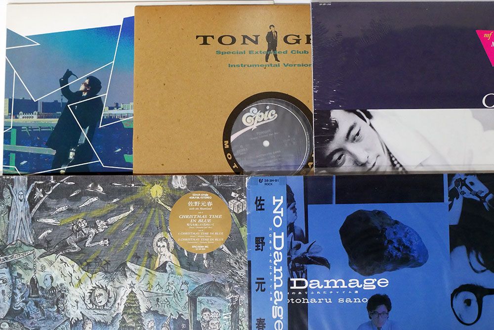 佐野元春 レコード　9枚　バラ売り対応します 佐野元春 レコード 9枚 バラ売り対応します快適