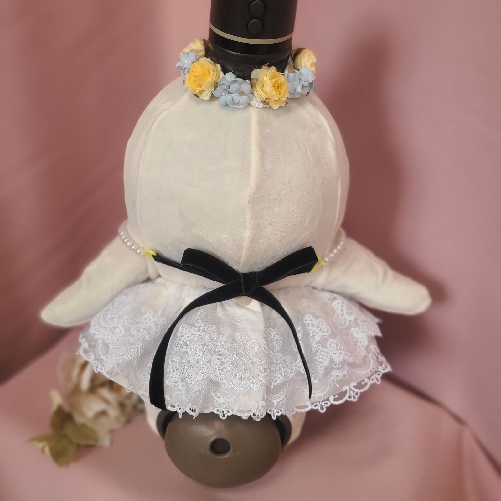 mezzo piano × LOVOT チュールレースドレス(ヘアバンド付き) | LOVOT