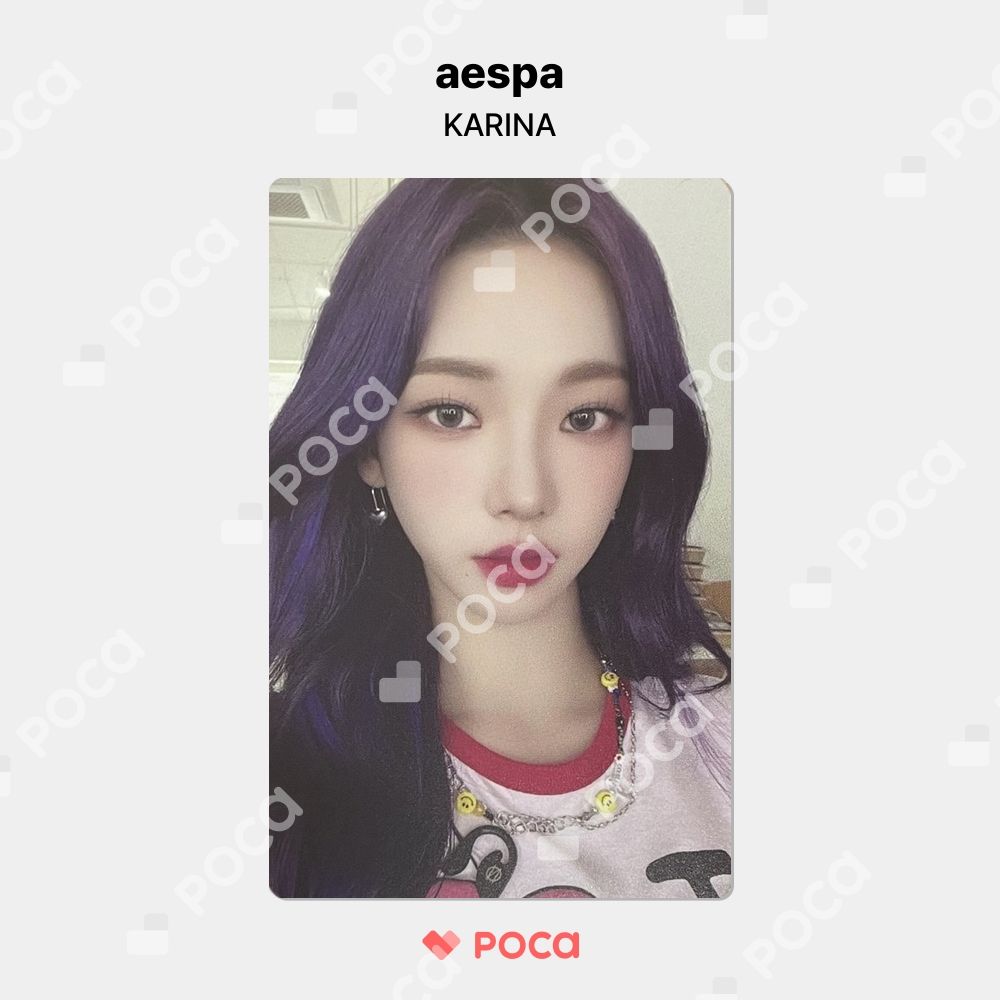aespa カリナ トレカ SMTOWN LIVE 2022 : SMCU EXPRESS HUMAN