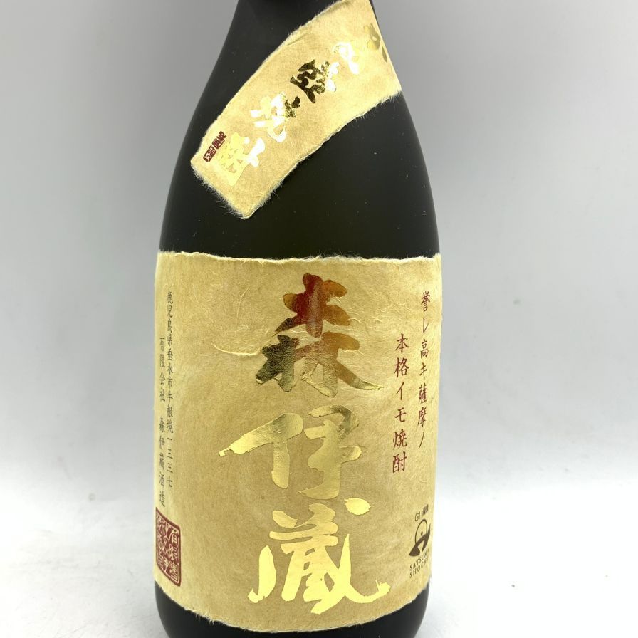 森伊蔵 金ラベル かめ壺焼酎 720ml 25% 芋焼酎【P4】 - メルカリ