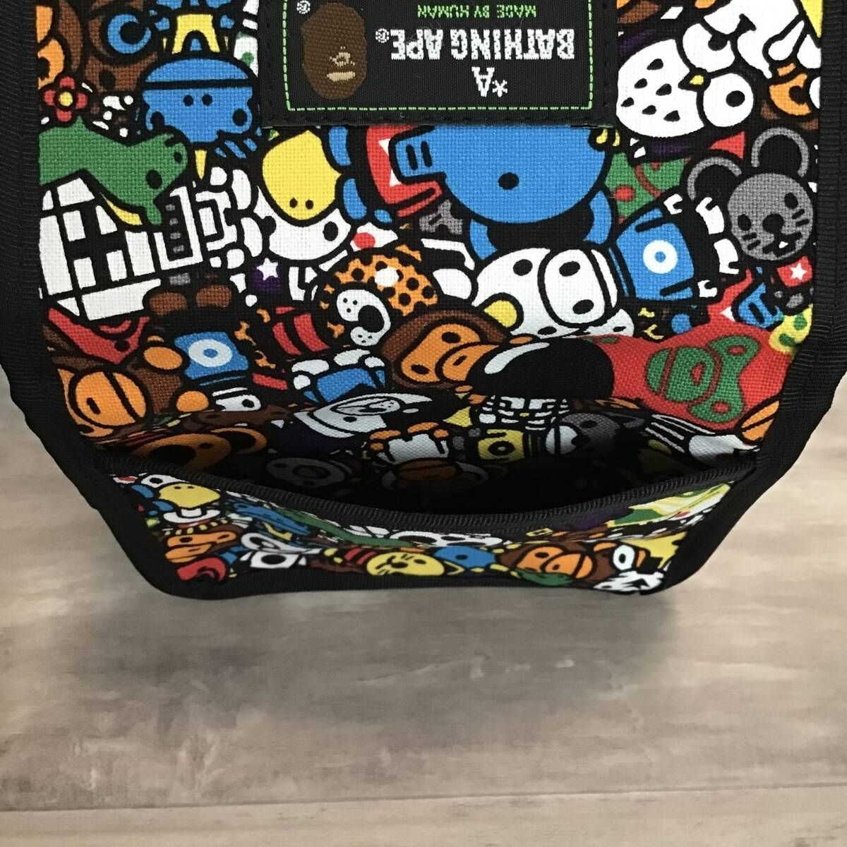 ☆新品☆ ミラー付き コスメ ポーチ a bathing ape BAPE Pouch MILO  