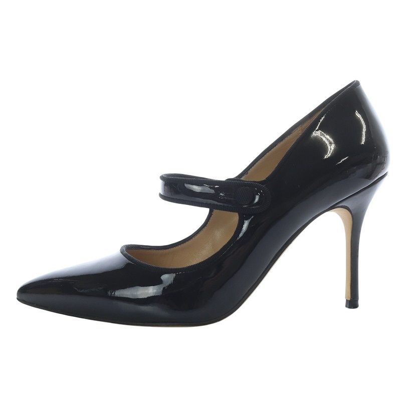 マノロブラニク MANOLO BLAHNIK パンプス ピンヒール ポイン